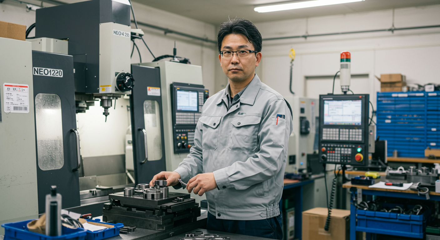 多様な設備群と多能工エンジニアが生み出すシナジー効果：榊原工機のものづくり革命|有限会社榊原工機|小物部品の少量～中量生産に特化|ガレージブランド・個人ブランド”の試作開発も