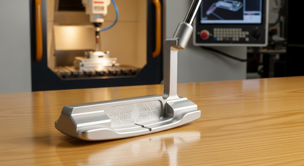 5軸加工技術の粋を集めた高級ゴルフパター「SAKAKI PUTTER」誕生秘話|有限会社榊原工機|小物部品の少量～中量生産に特化|ガレージブランド・個人ブランド”の試作開発も