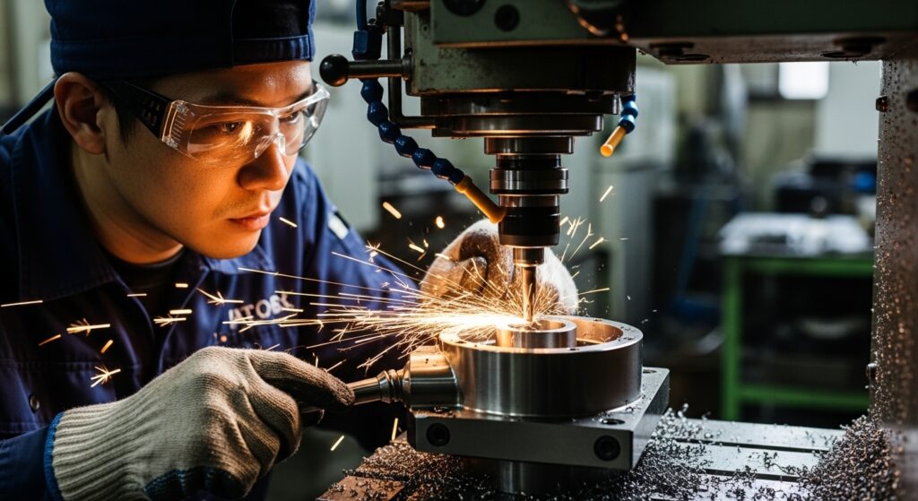 焼入れ鋼に追加工は可能なのか？加工現場のリアルな実情を解説します|有限会社榊原工機|小物部品の少量～中量生産に特化|ガレージブランド・個人ブランド”の試作開発も