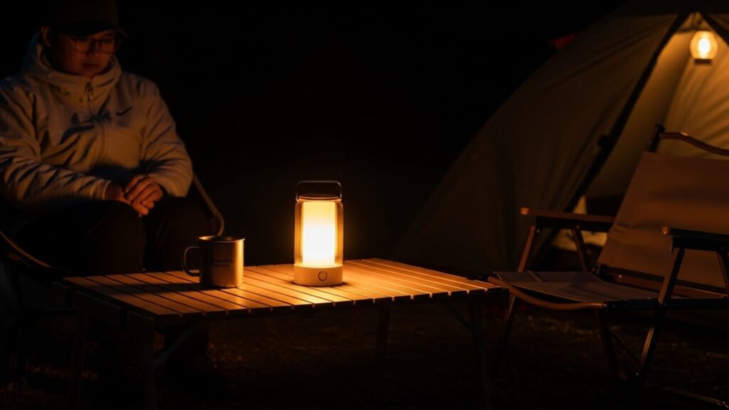 治具ランタンのLED：暖色光がキャンプにもたらすメリットを徹底解説|有限会社榊原工機|小物部品の少量～中量生産に特化|ガレージブランド・個人ブランド”の試作開発も