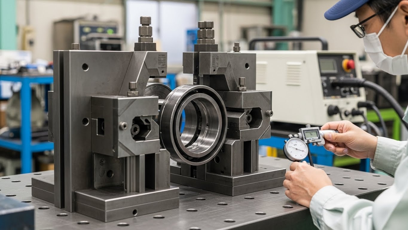 治具制作の鍵：溶接治具で精度0.01mmを保証するための技術的な特徴|有限会社榊原工機|小物部品の少量～中量生産に特化|ガレージブランド・個人ブランド”の試作開発も