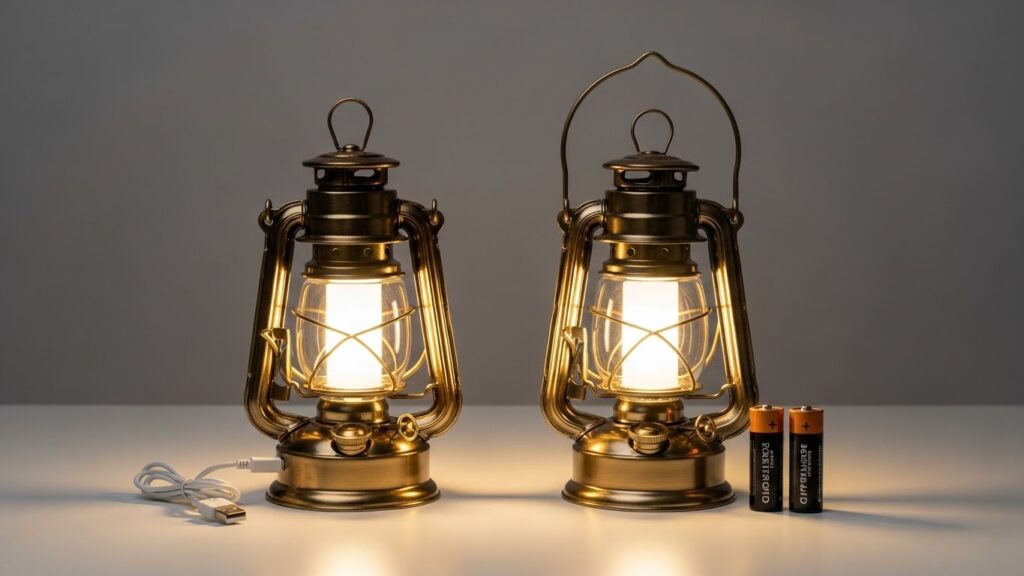 治具ランタンのLED：USB充電と電池式、どちらを選ぶべき？比較表で解説|有限会社榊原工機|小物部品の少量～中量生産に特化|ガレージブランド・個人ブランド”の試作開発も