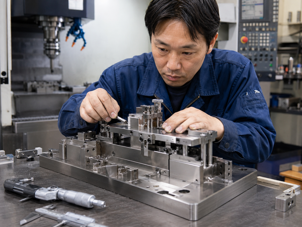 ステンレス治具の製作は難しい？加工の特徴と精度を出すためのポイント|有限会社榊原工機|小物部品の少量～中量生産に特化|ガレージブランド・個人ブランド”の試作開発も