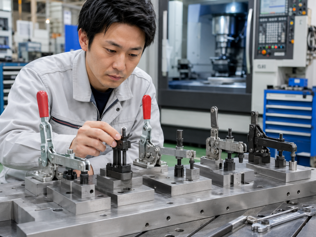治具クランプは何が違う？耐久性で選ぶ治具の比較ポイントと見分け方|有限会社榊原工機|小物部品の少量～中量生産に特化|ガレージブランド・個人ブランド”の試作開発も