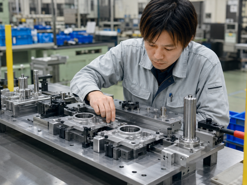 再現性の高い治具とは？組付けのばらつきを抑える設計の特徴と発注の注意点|有限会社榊原工機|小物部品の少量～中量生産に特化|ガレージブランド・個人ブランド”の試作開発も